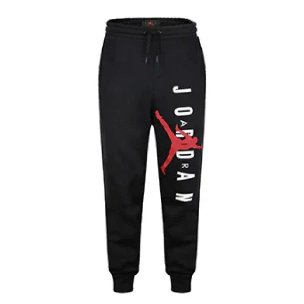 JordanAir Jordan Basketball Lacing Sports Long Pants Joggers Black Bred Men’s M